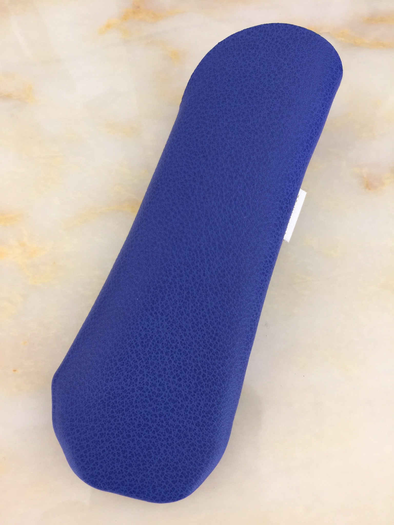 LUCRIN - Thin Glasses Cases - Royal Blue - Genuine Leather
