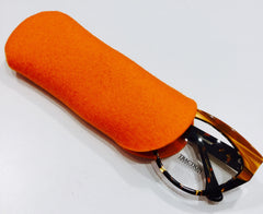 Hand-made French Felted eyeglass case